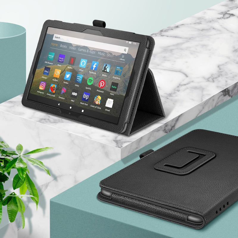 Fire HD 8 / Fire HD 8 Plus (12th/10th Gen, 2024/2022/2020) Folio Case | Fintie