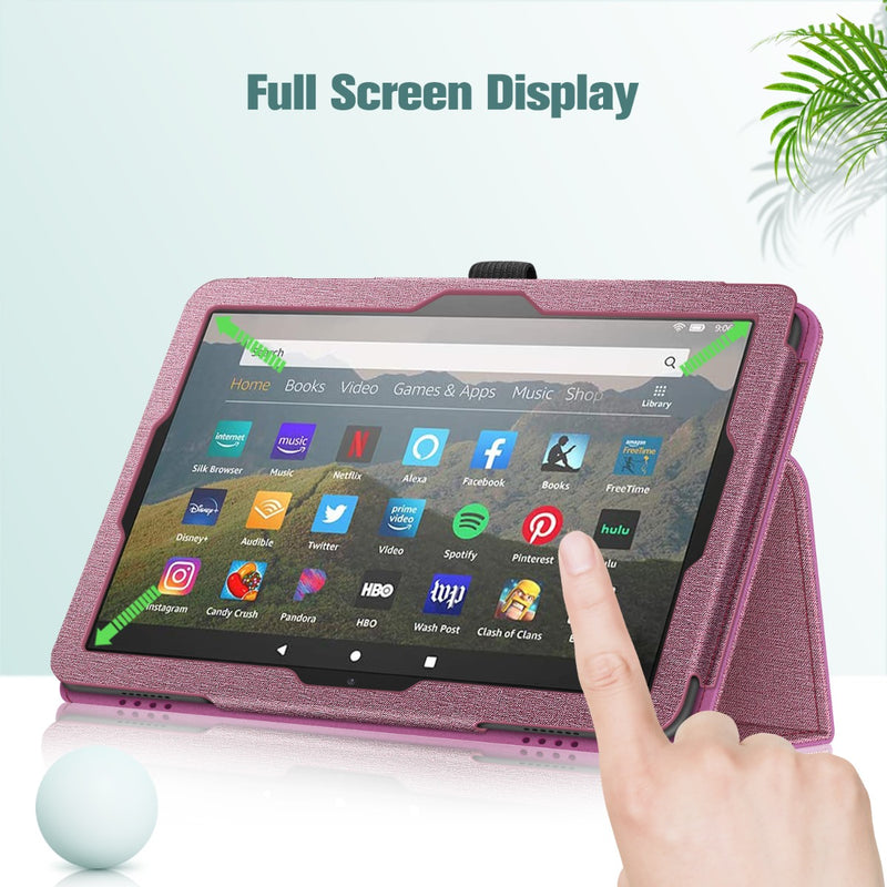 Fire HD 8 / Fire HD 8 Plus (12th/10th Gen, 2024/2022/2020) Folio Case | Fintie