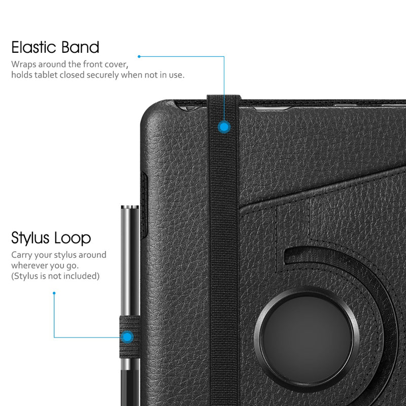 Fire HD 8 / Fire HD 8 Plus (12th/10th Gen, 2024/2022/2020) Rotating Case | Fintie