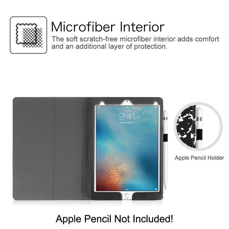 iPad Pro 9.7" 2016 Leather Folio [Slim Fit] Smart Case | Fintie