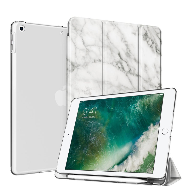 iPad 6th/5th Gen (2018/2017) SlimShell Case w/ Frosted Back Cover | Fintie