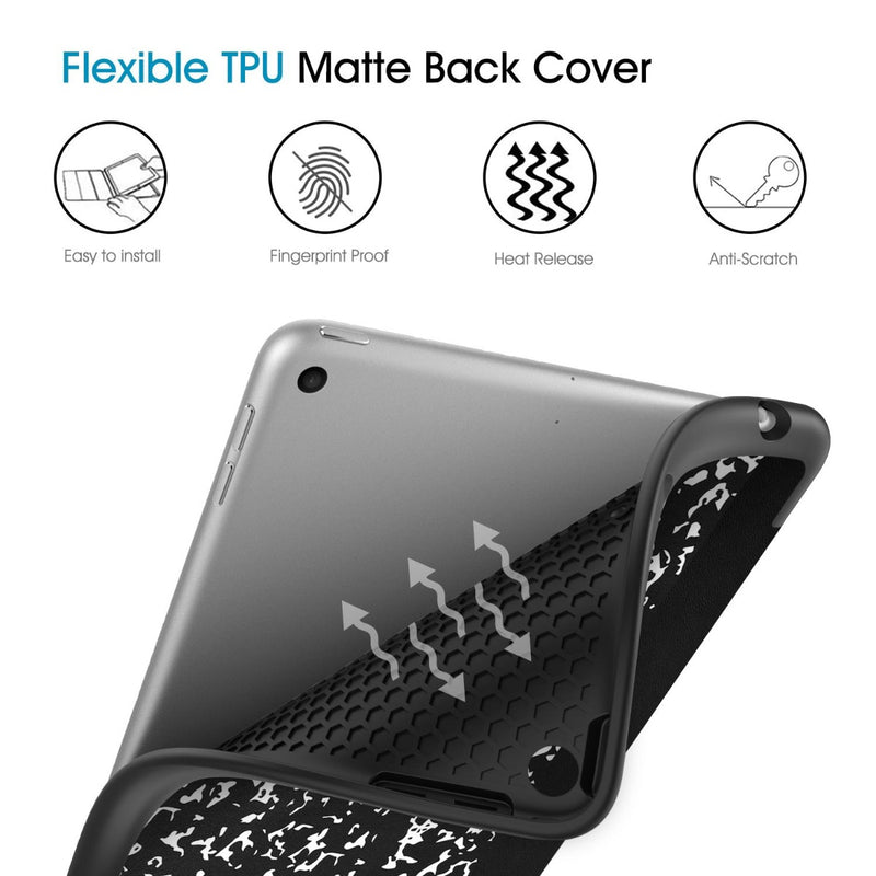 iPad Mini 5 (2019) Slim Case with Soft TPU Back Cover | Fintie