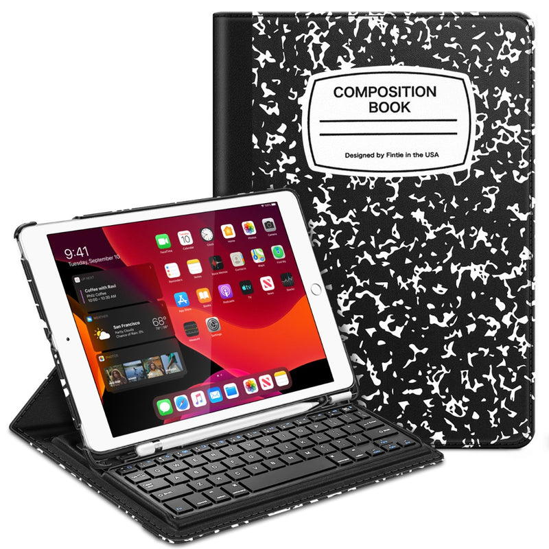 iPad 9th Gen (2021) / iPad 8th/7th Gen 10.2" Rotating Keyboard Case | Fintie