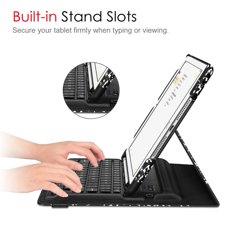 iPad 9th Gen (2021) / iPad 8th/7th Gen 10.2" Rotating Keyboard Case | Fintie