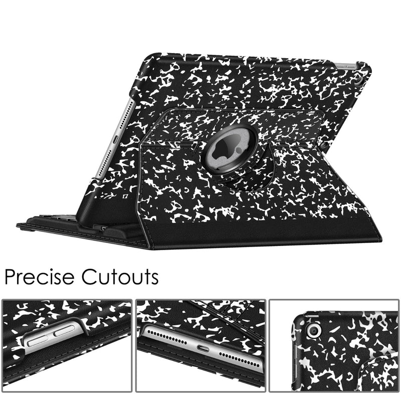 iPad 9th Gen (2021) / iPad 8th/7th Gen 10.2" Rotating Keyboard Case | Fintie