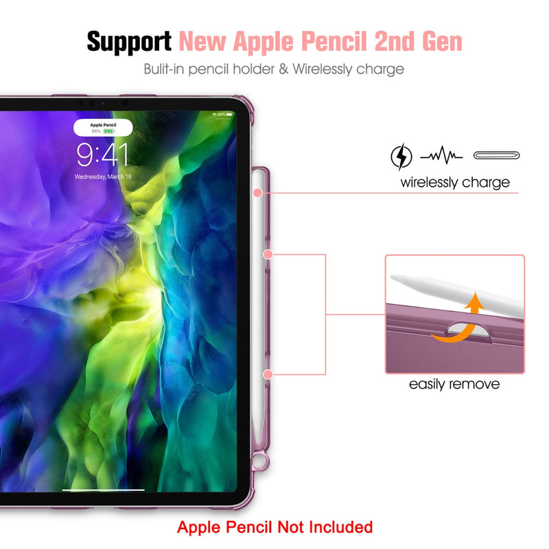 iPad Pro 11" 2020/2018 Lightweight Translucent Frosted Case | CaseBot