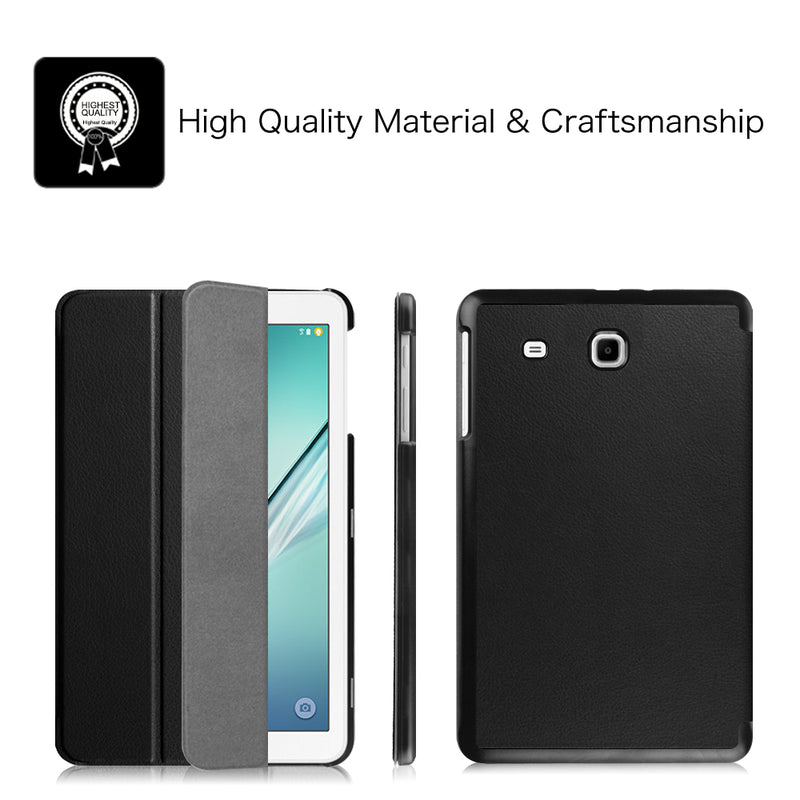 Galaxy Tab E 9.6 2015 SM-T560/T561/T565/T567V Slim Trifold Case | Fintie