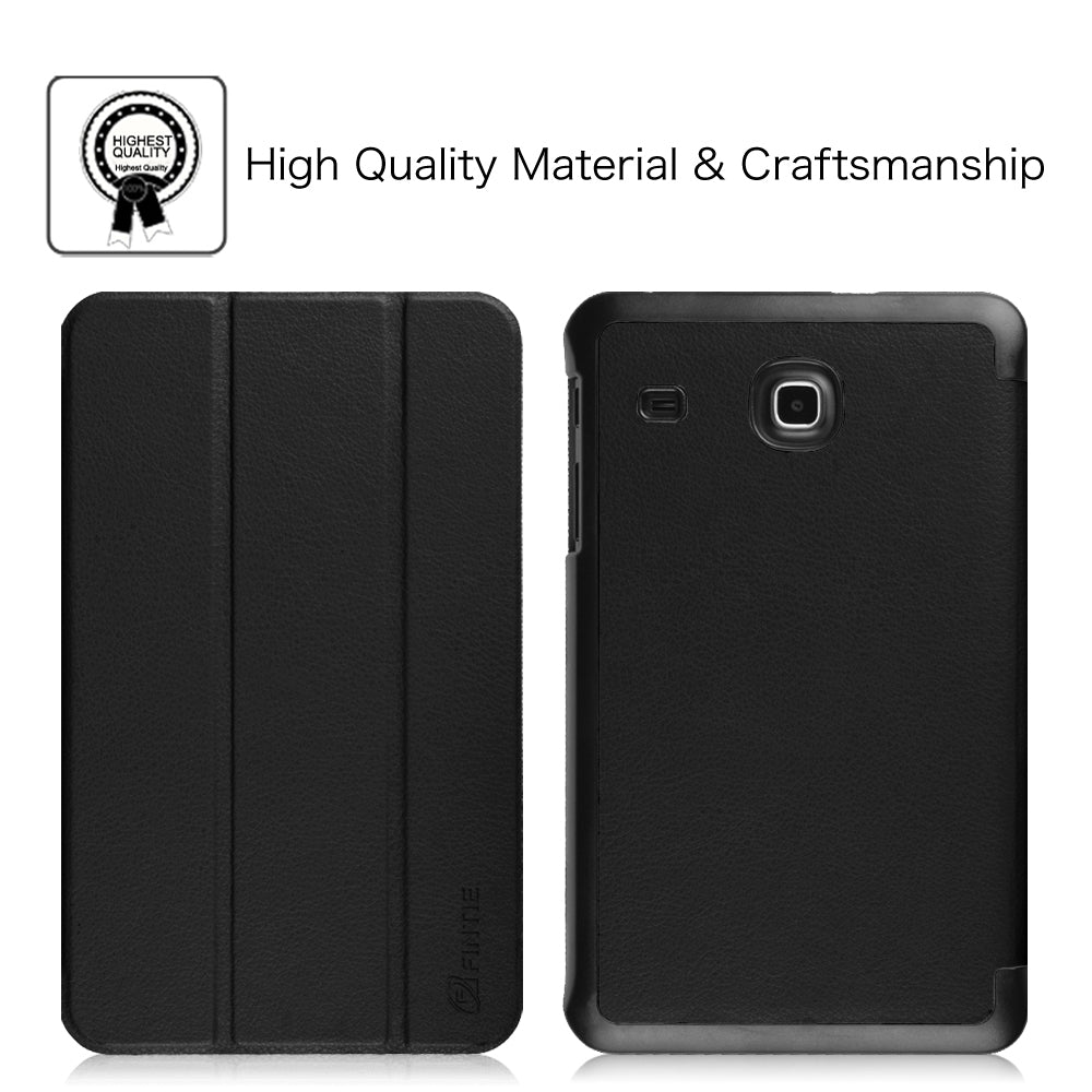 Coque BRAECN Pour Samsung Galaxy Tab E 8.0 (T377) - Noire - NEUVE