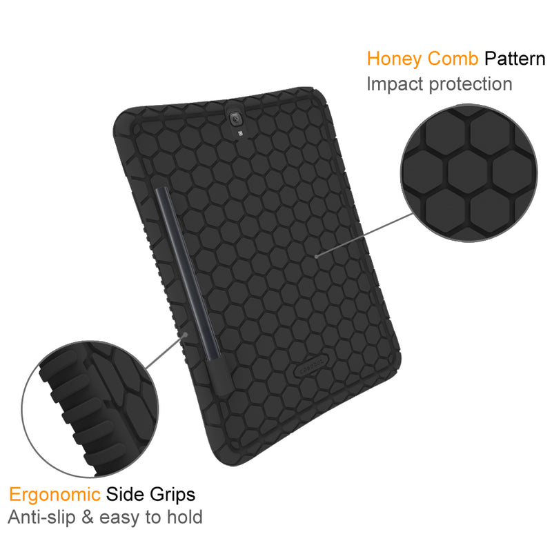 Galaxy Tab S3 9.7 2017 Honey Comb Silicone Case | Fintie