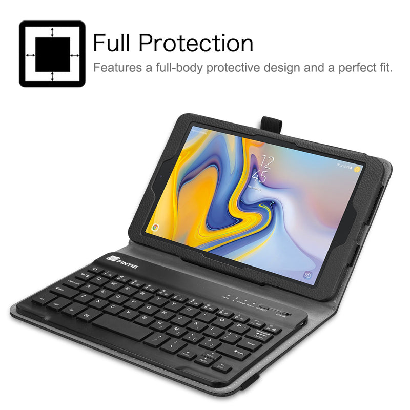 Galaxy Tab A 8.0 2018 SM-T387 Folio Keyboard Case | Fintie