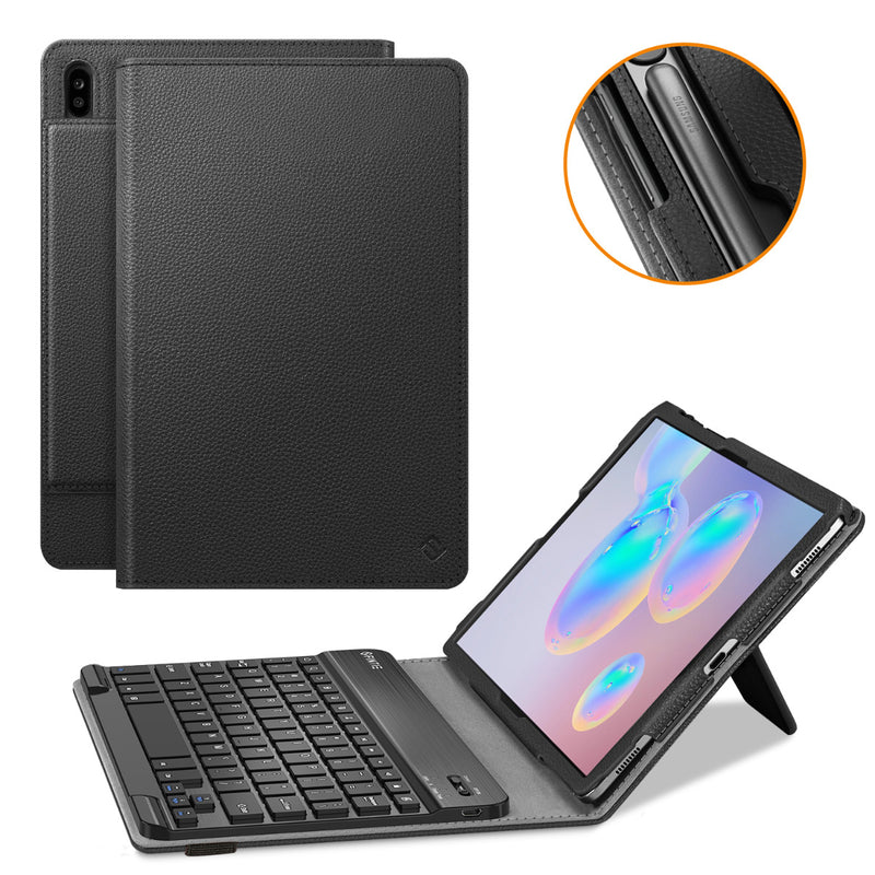 Galaxy Tab S6 10.5" 2019 Keyboard Case Folio Stand Cover | Fintie