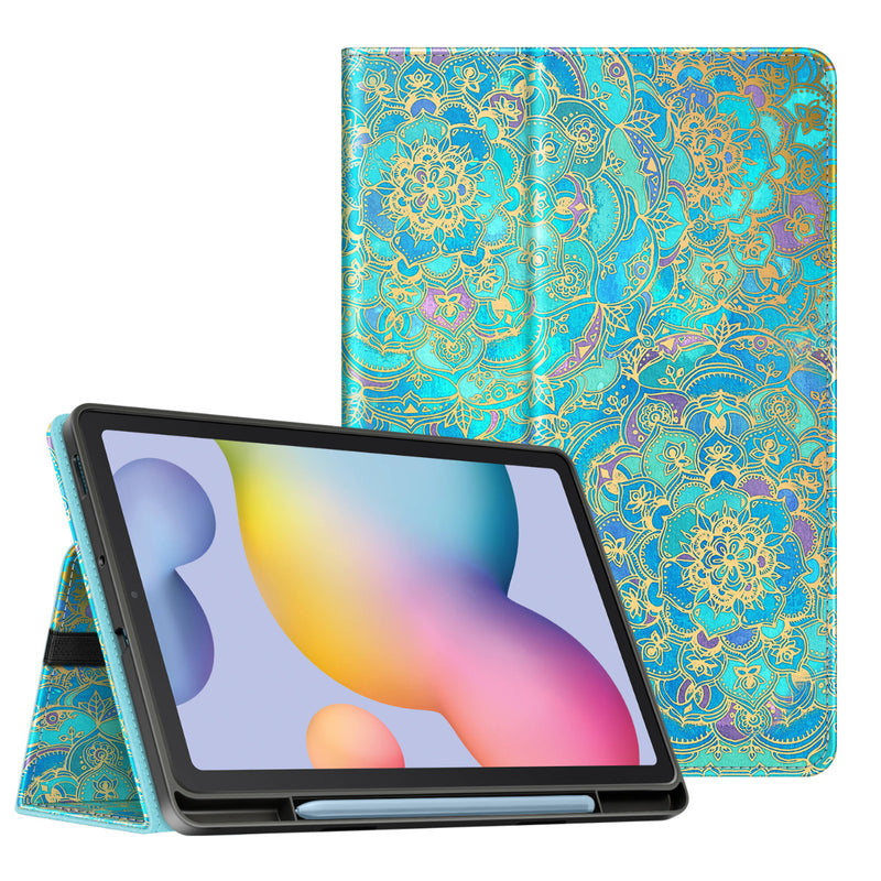 Galaxy Tab S6 Lite 10.4" 2024/2022/2020 Folio Case Soft TPU Back Cover | Fintie