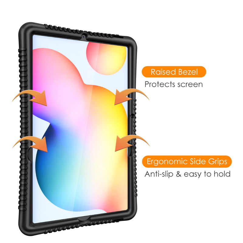 Galaxy Tab S6 Lite 10.4" 2024/2022/2020 Honey Comb Silicone Case | Fintie