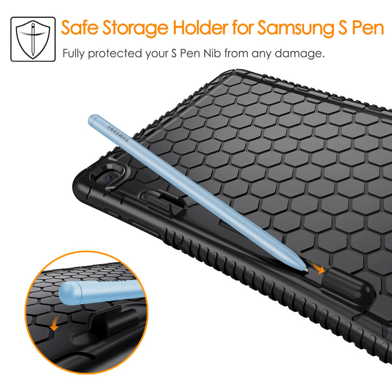 Galaxy Tab S6 Lite 10.4" 2024/2022/2020 Honey Comb Silicone Case | Fintie