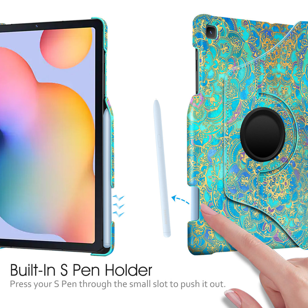 Galaxy Tab S6 Lite 2024/2022/2020 360-Degree Rotating Case