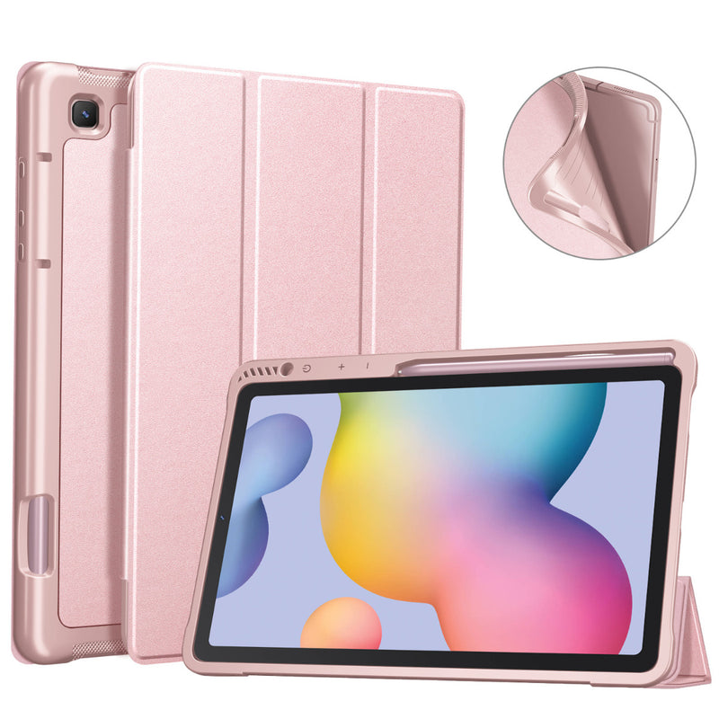 Galaxy Tab S6 Lite 10.4" 2024/2022/2020 Slim Case with Soft TPU Back | Fintie