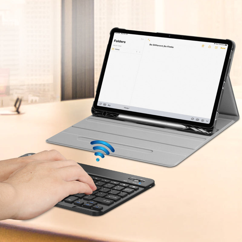 Galaxy Tab S8/Tab S7 11-inch Slim Case With Keyboard | Fintie