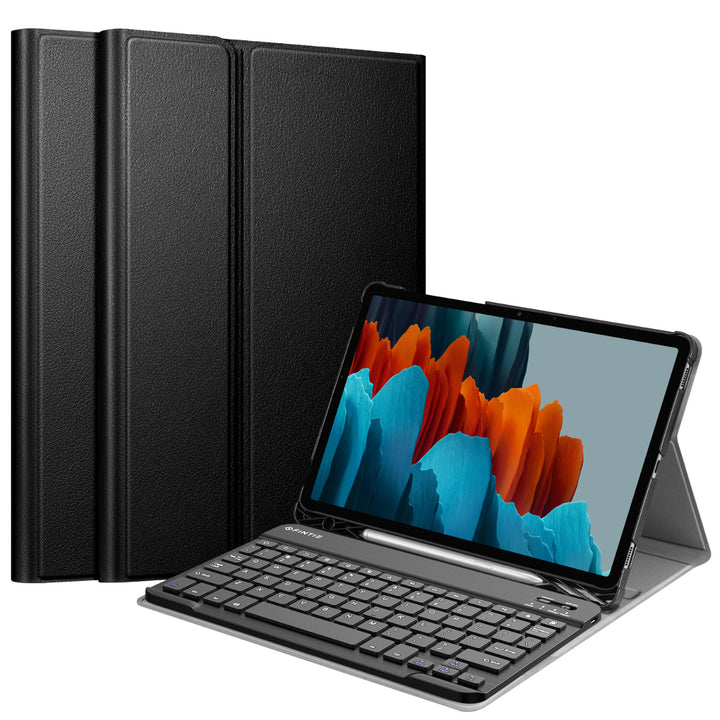 Galaxy Tab S8/Tab S7 11-inch Slim Case With Keyboard Fintie