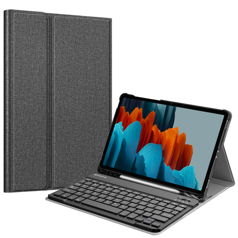 Galaxy Tab S8/Tab S7 11-inch Slim Case With Keyboard | Fintie