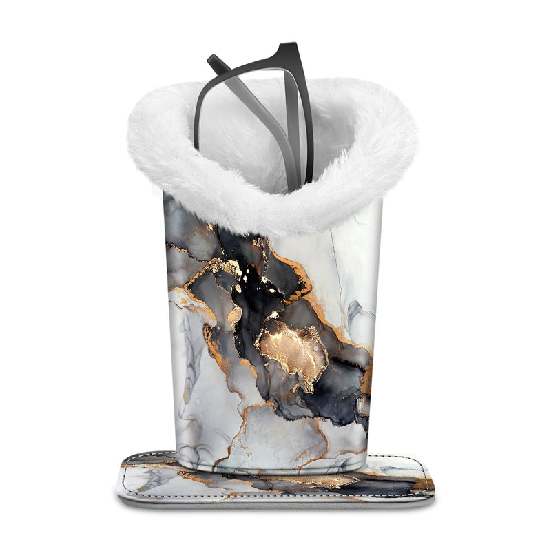 Fintie Plush Lined Eyeglasses Holder with Magnetic Base