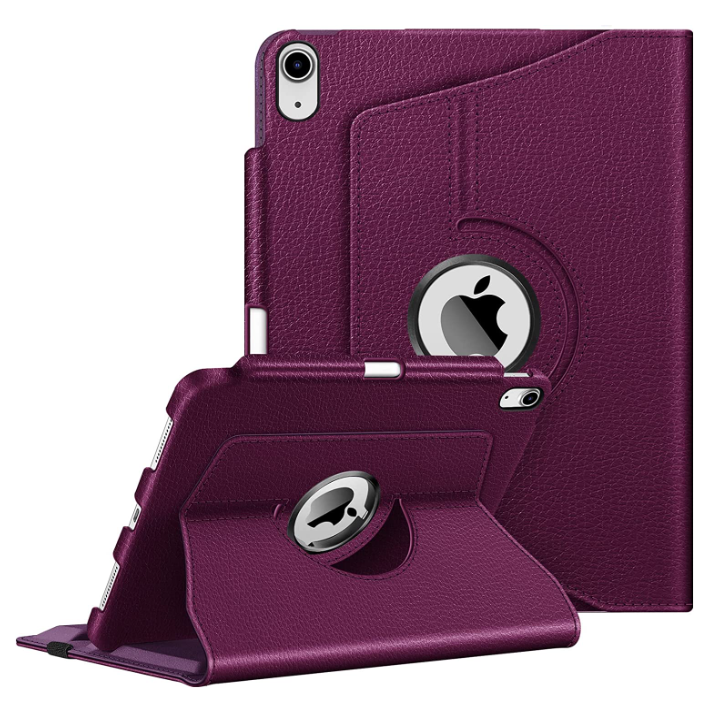 iPad 11-Inch A16 Chip 2025, iPad 10th Gen (2022) 360-Degree Rotating Case w/ Pencil Holder | Fintie