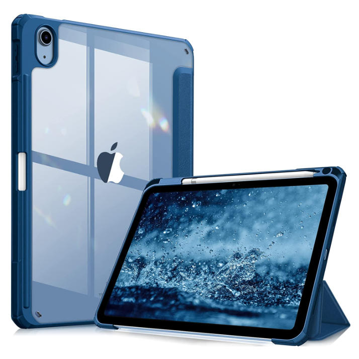 iPad 11-Inch A16 Chip 2025, iPad 10th Gen 10.9" 2022 Hybrid Slim Case w/ Pencil Holder | Fintie