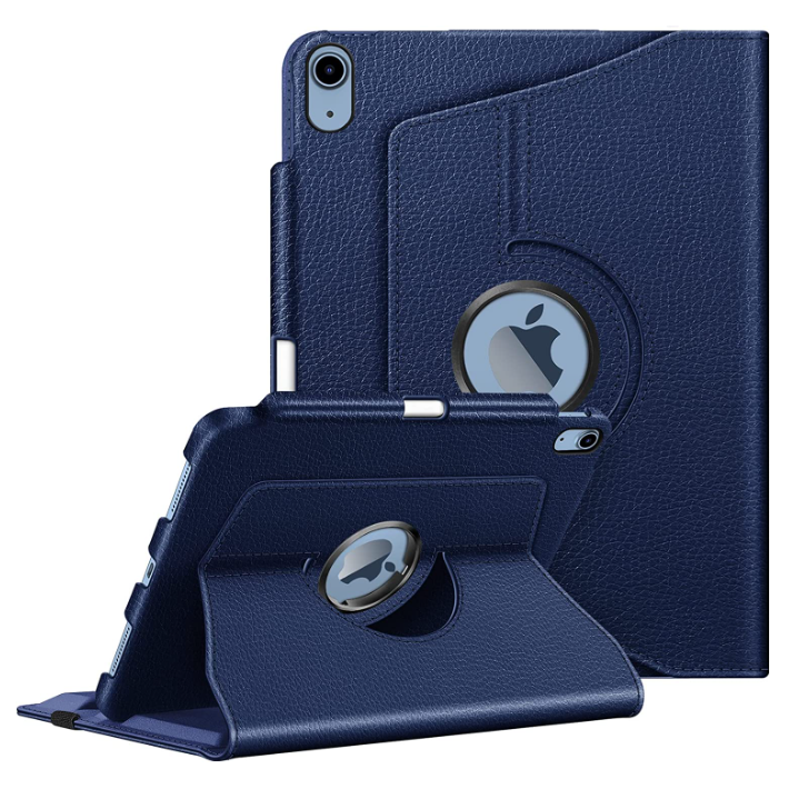 iPad 11-Inch A16 Chip 2025, iPad 10th Gen (2022) 360-Degree Rotating Case w/ Pencil Holder | Fintie