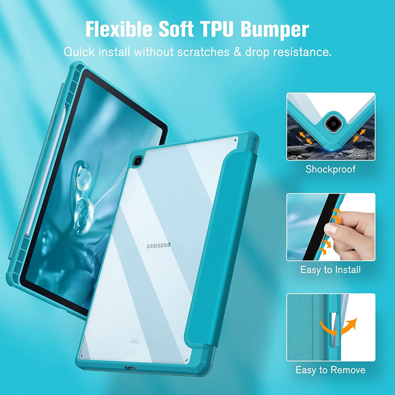 Galaxy Tab S6 Lite 10.4" 2024/2022/2020 Hybrid Slim Case | Fintie