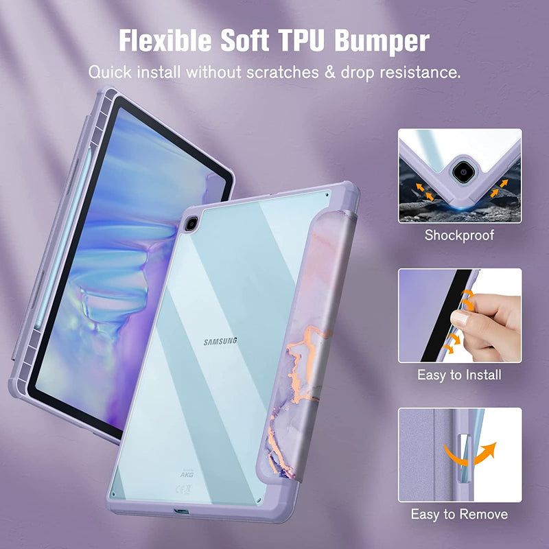 Galaxy Tab S6 Lite 10.4" 2024/2022/2020 Hybrid Slim Case | Fintie