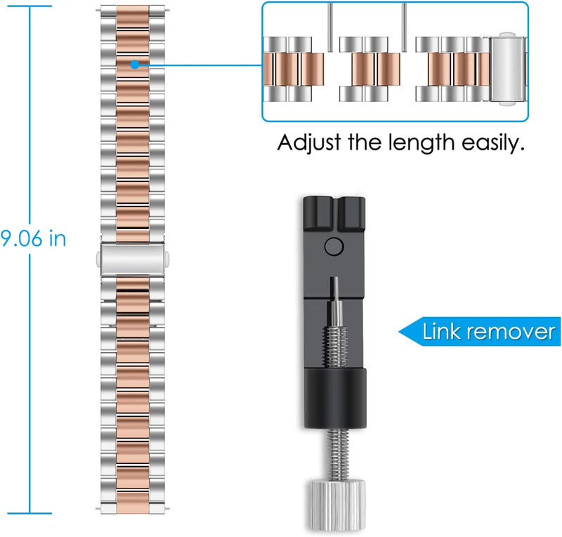 Garmin Vivoactive 5/Vivoactive 3/3 Music/Forerunner 645/245/Venu Sq Watch Band | Fintie