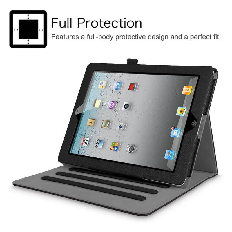 iPad 2/3/4 9.7-Inch Multi-Angle Viewing Case | Fintie