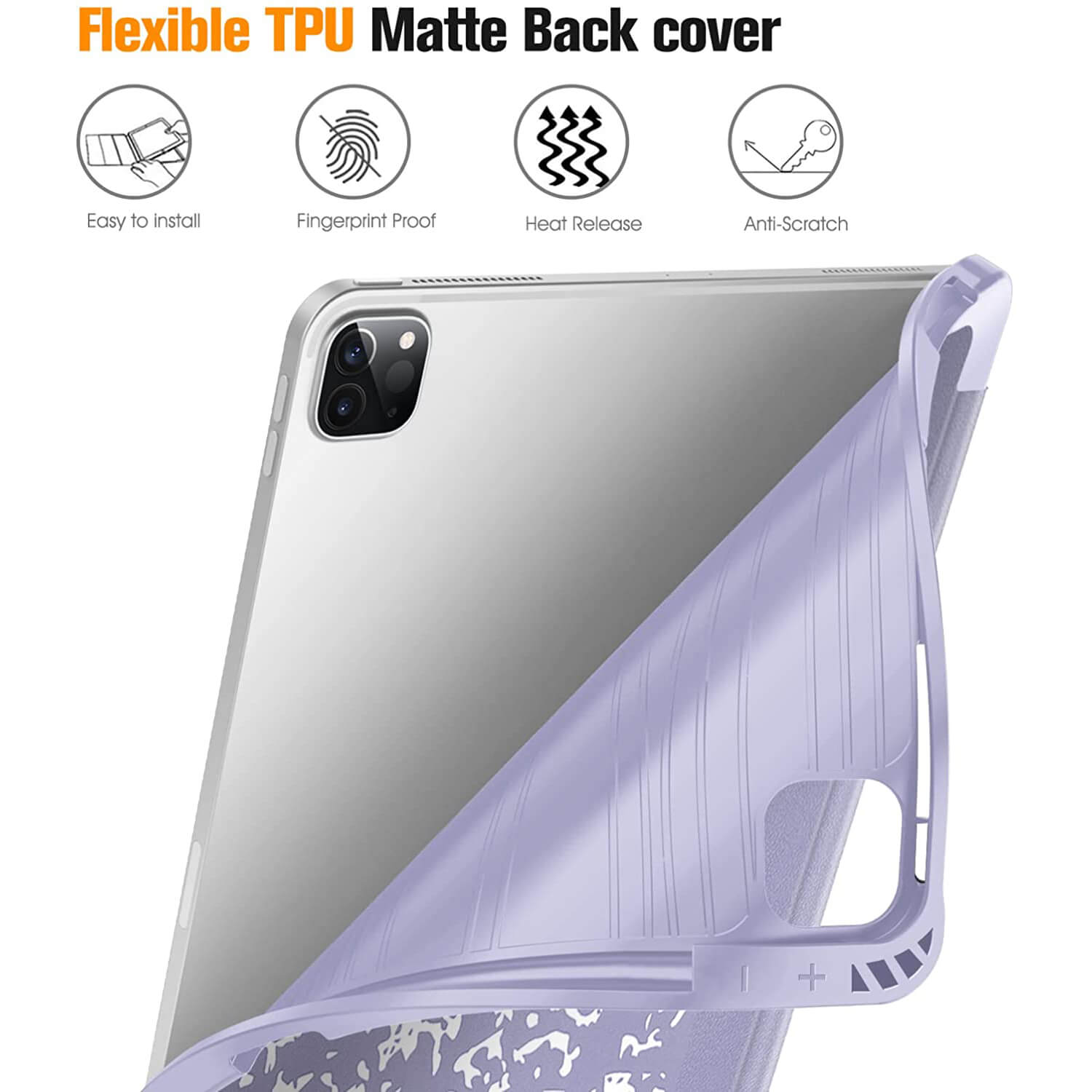 Coque de Protection TPU Souple Crystal Transparente iPad Pro 12.9 Pouces