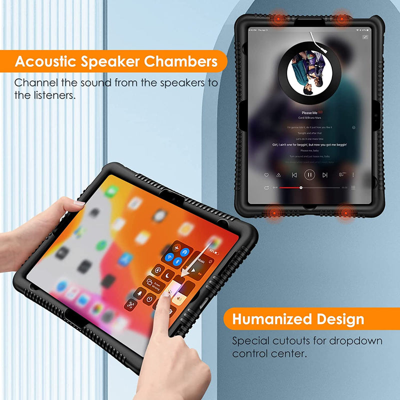 iPad A16 11-inch 2025, iPad 10th Gen 10.9" 2022 Silicone Case | Fintie