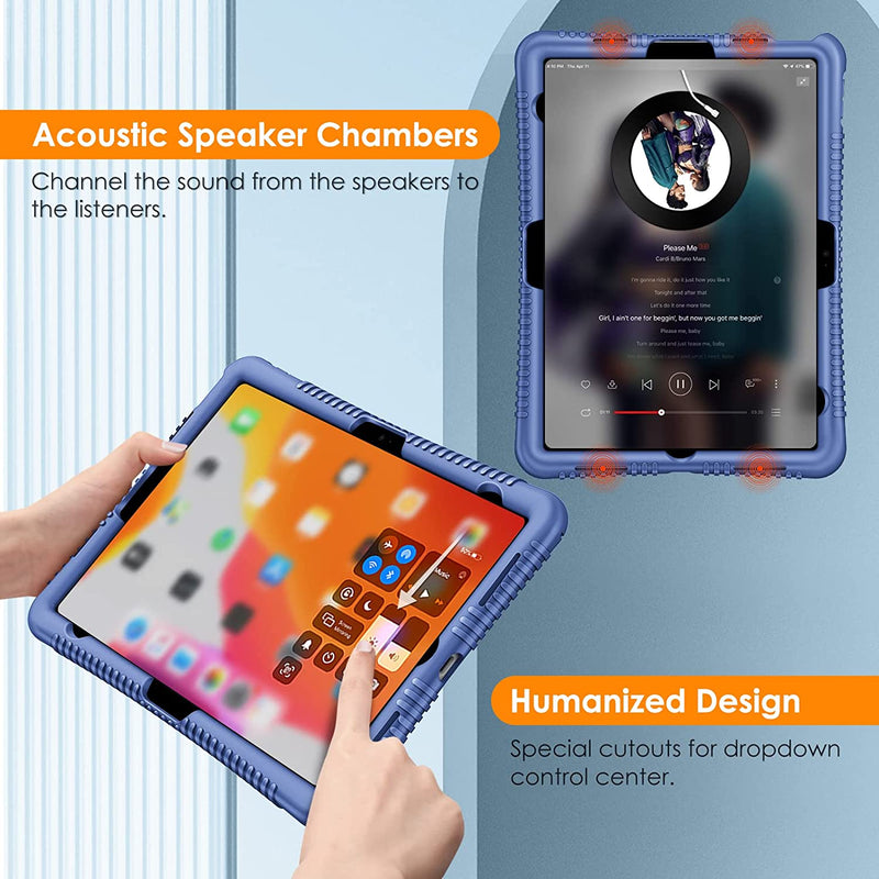iPad A16 11-inch 2025, iPad 10th Gen 10.9" 2022 Silicone Case | Fintie