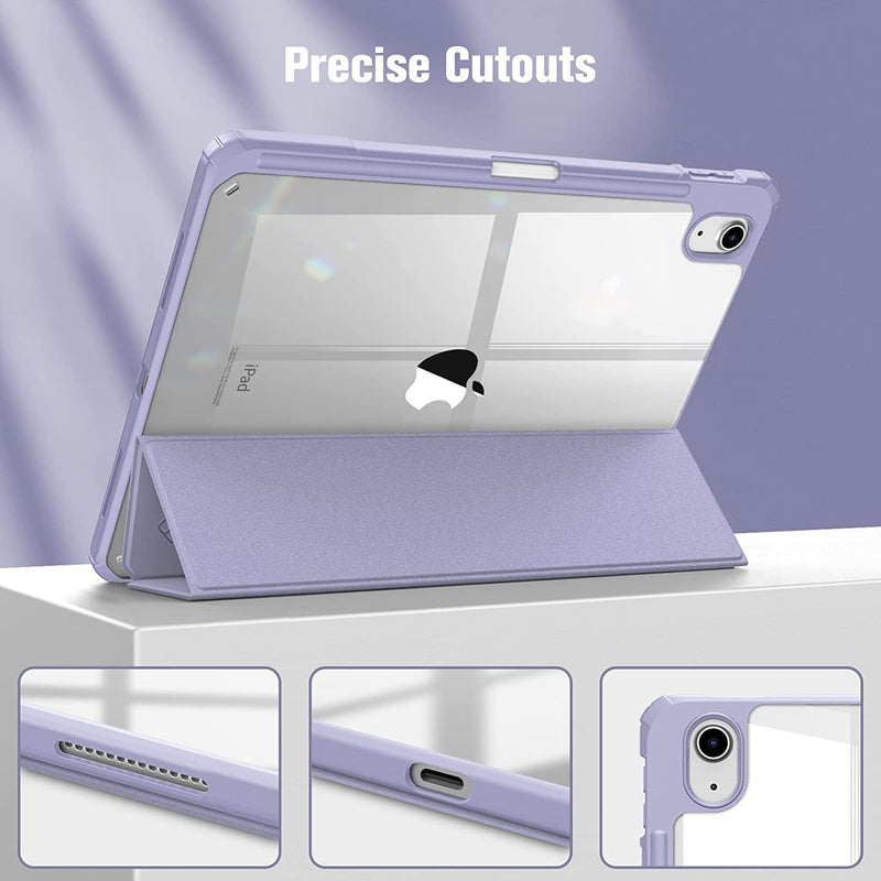 iPad 11-Inch A16 Chip 2025, iPad 10th Gen 10.9" 2022 Hybrid Slim Case w/ Pencil Holder | Fintie