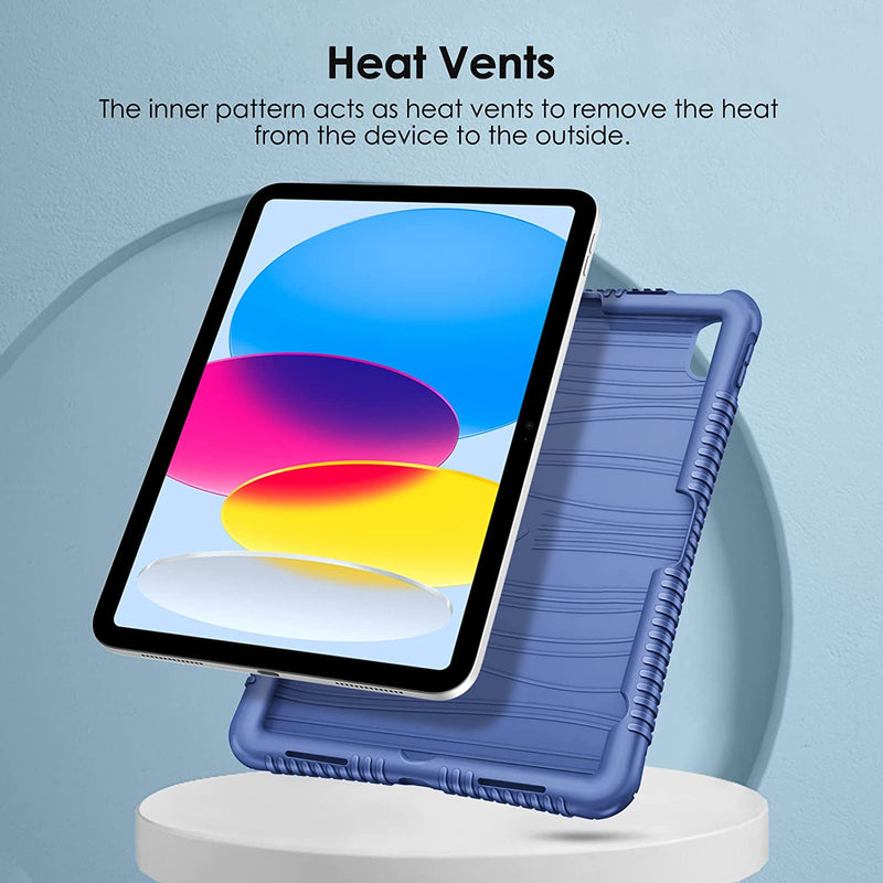 iPad A16 11-inch 2025, iPad 10th Gen 10.9" 2022 Silicone Case | Fintie