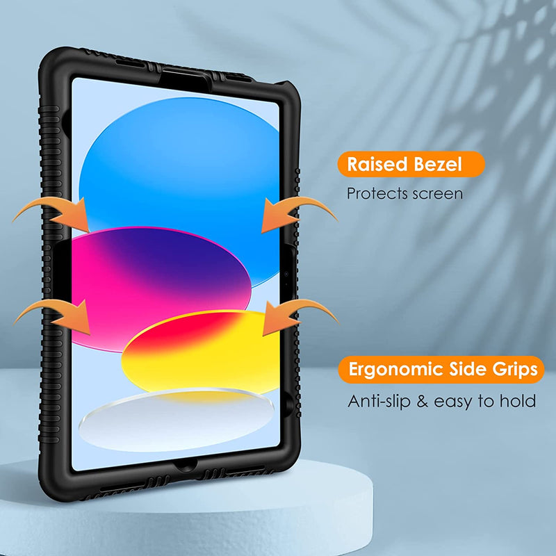 iPad A16 11-inch 2025, iPad 10th Gen 10.9" 2022 Silicone Case | Fintie