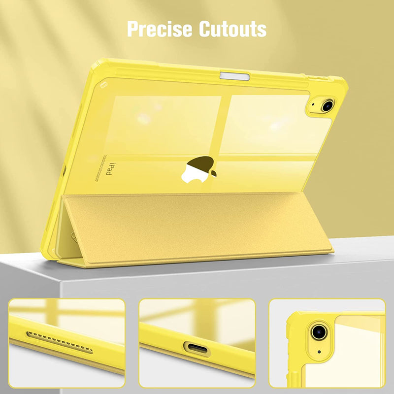 iPad 11-Inch A16 Chip 2025, iPad 10th Gen 10.9" 2022 Hybrid Slim Case w/ Pencil Holder | Fintie