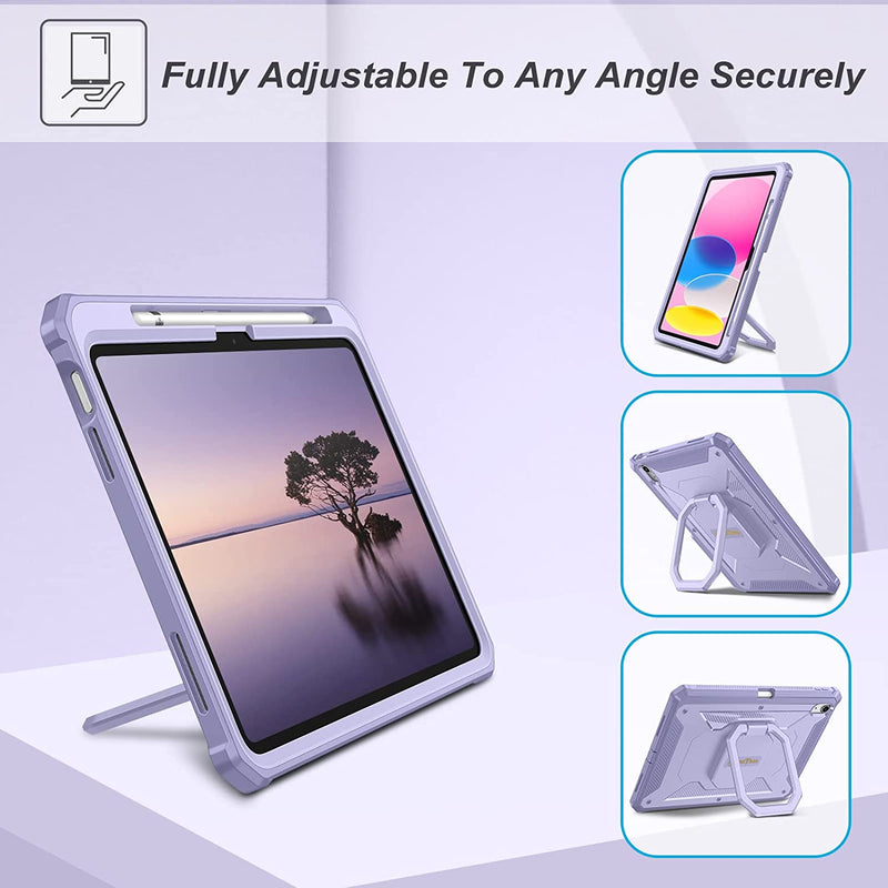 iPad 11-Inch A16 Chip (2025)/ iPad 10th Gen (2022) Tuatara Rugged Case | Fintie