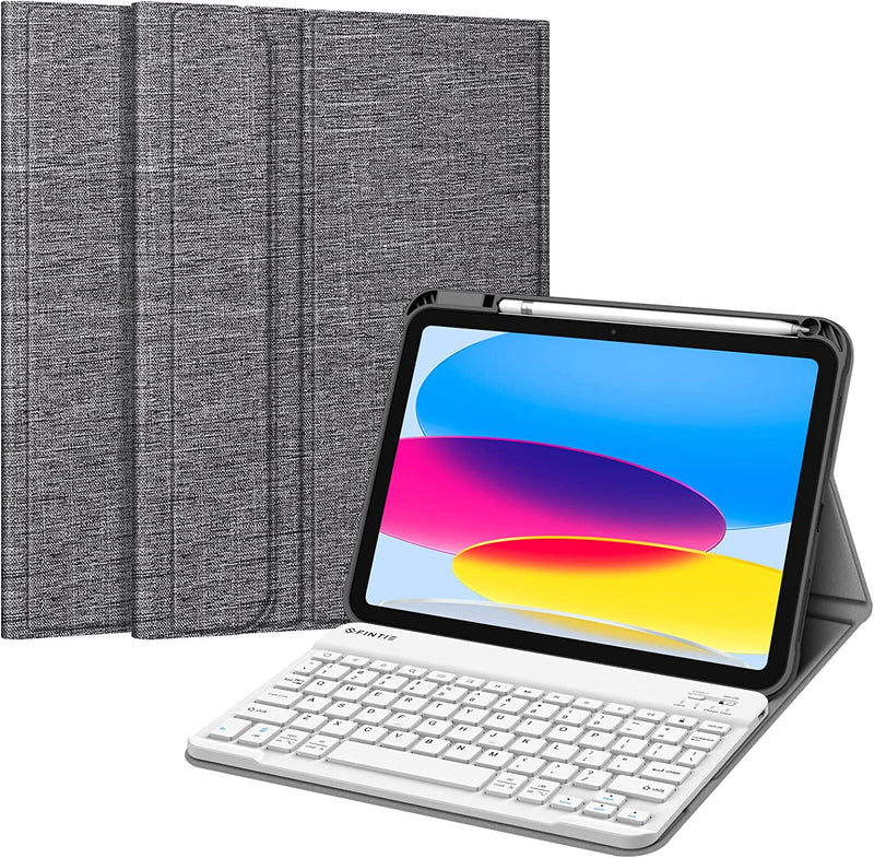 iPad 11-inch A16 Chip (2025), iPad 10th Gen (2022) Keyboard Case w/ Pencil Holder | Fintie