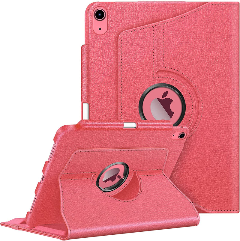 iPad 11-Inch A16 Chip 2025, iPad 10th Gen (2022) 360-Degree Rotating Case w/ Pencil Holder | Fintie