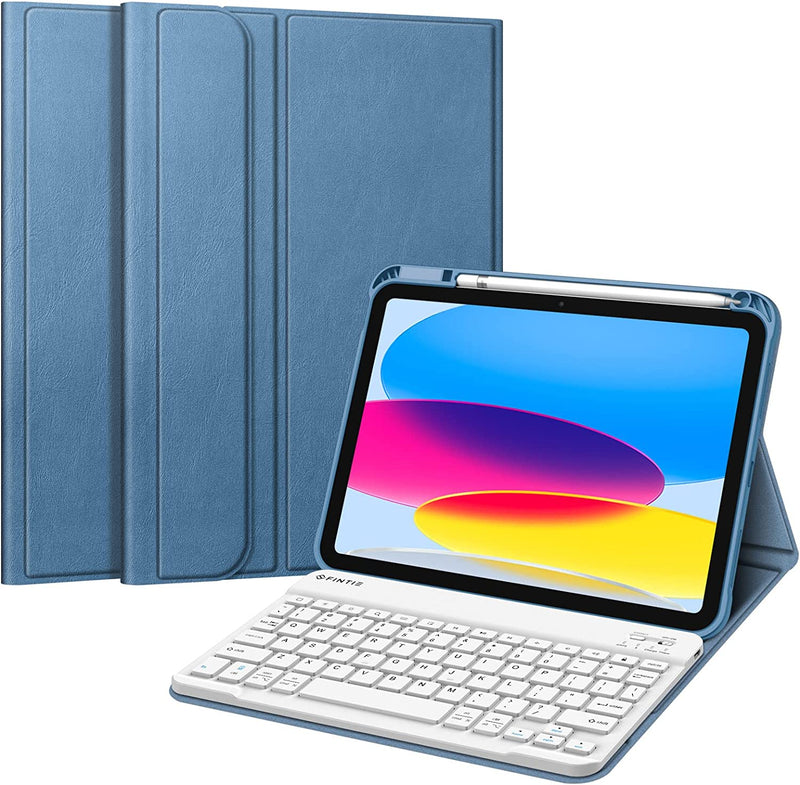 iPad 11-inch A16 Chip (2025), iPad 10th Gen (2022) Keyboard Case w/ Pencil Holder | Fintie
