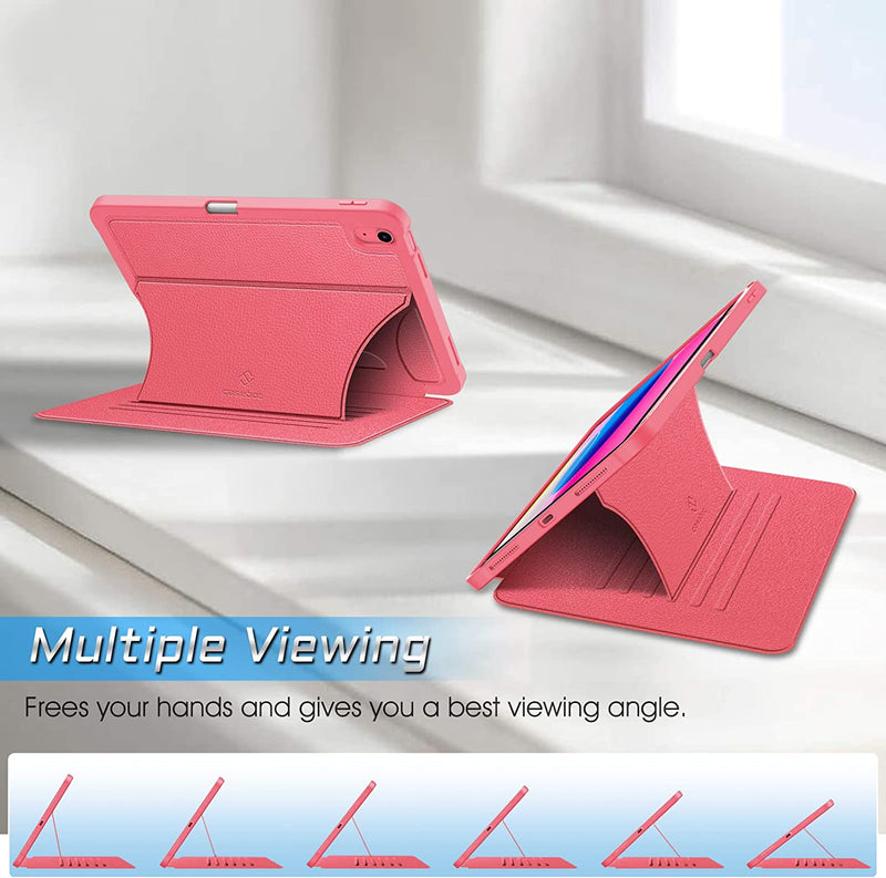 iPad 11-inch A16 Chip 2025, iPad 10th Gen 10.9" 2022 Magnetic Stand Case w/ Pencil Holder | Fintie