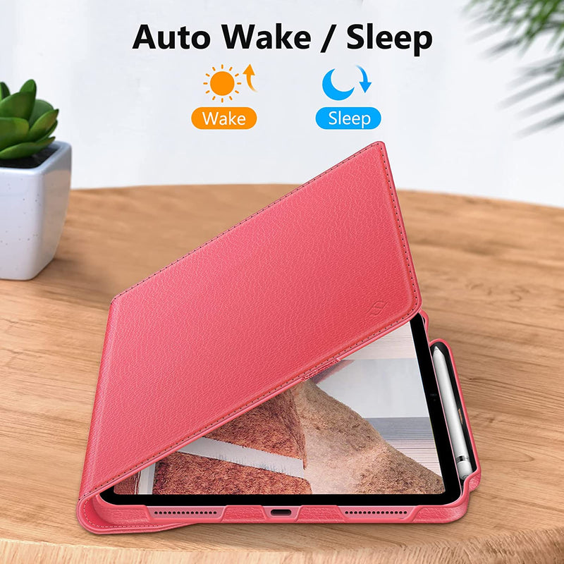 iPad 11-Inch A16 Chip 2025, iPad 10th Gen (2022) 360-Degree Rotating Case w/ Pencil Holder | Fintie