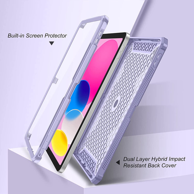 iPad 11-Inch A16 Chip (2025)/ iPad 10th Gen (2022) Tuatara Rugged Case | Fintie