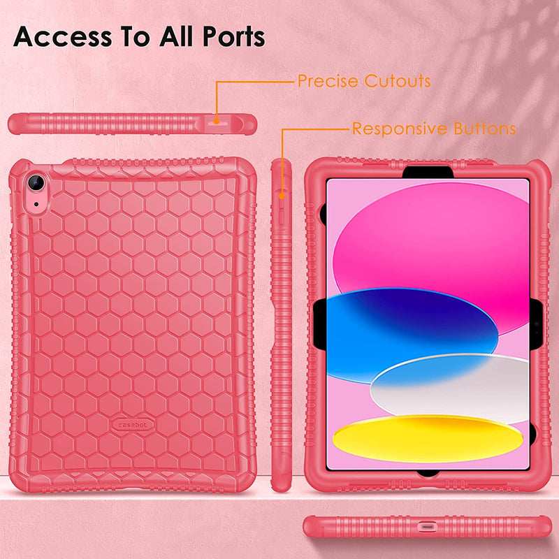iPad A16 11-inch 2025, iPad 10th Gen 10.9" 2022 Silicone Case | Fintie