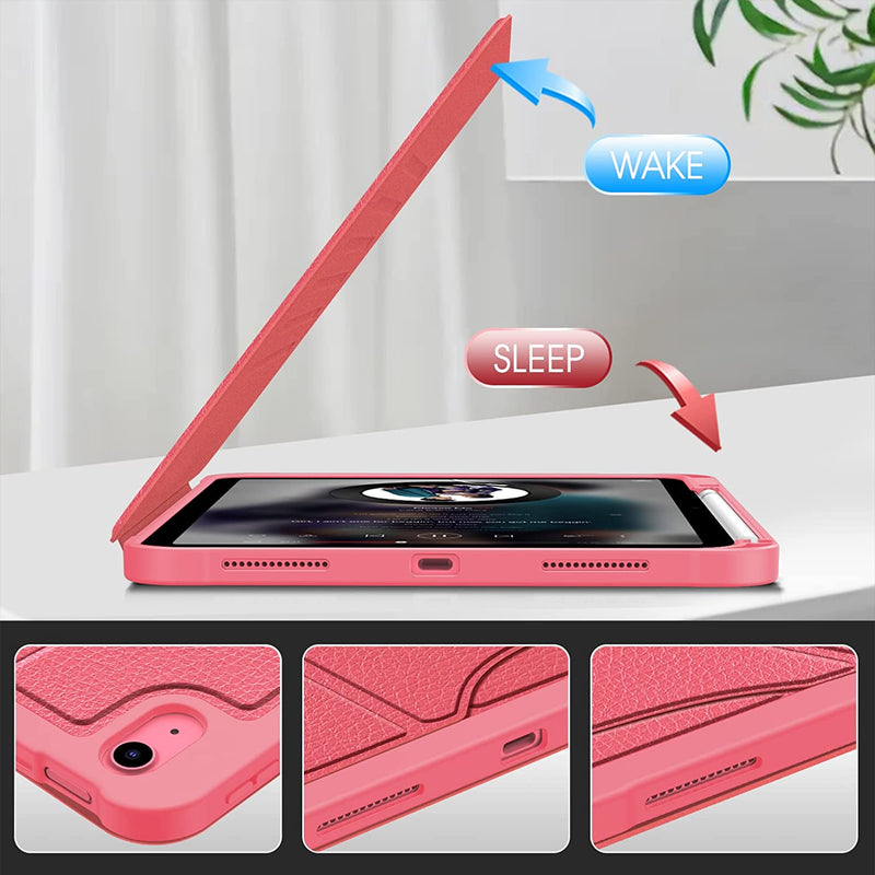 iPad 11-inch A16 Chip 2025, iPad 10th Gen 10.9" 2022 Magnetic Stand Case w/ Pencil Holder | Fintie