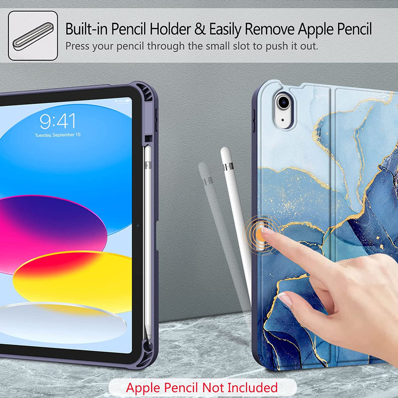 iPad 11-inch A16 Chip (2025), iPad 10th Gen (2022) Keyboard Case w/ Pencil Holder | Fintie