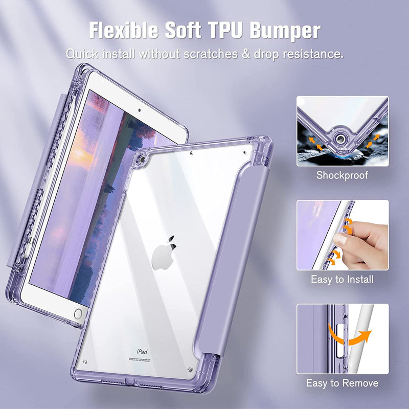 iPad 9th Gen (2021), iPad 8th/7th Gen 10.2-Inch Hybrid Slim Case | Fintie