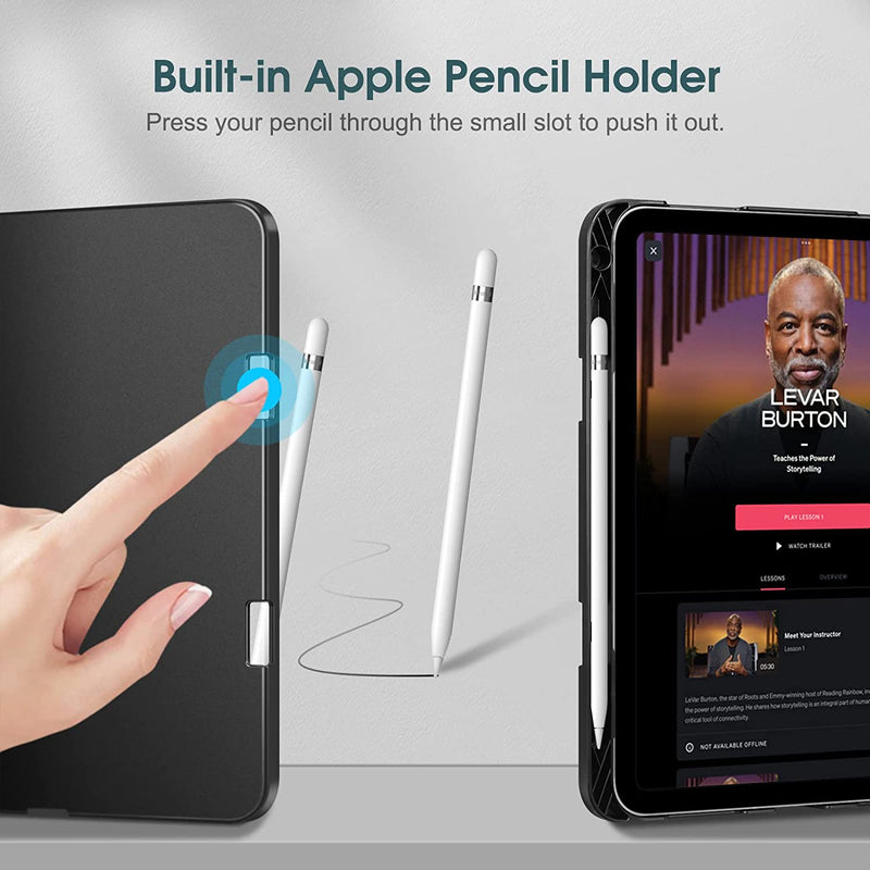 iPad 11-Inch A16 Chip 2025, iPad 10th Gen 10.9" Multi-Angle Viewing Case w/ Pencil Holder | Fintie